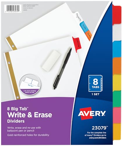 Avery mehrfarbige Register von AVERY