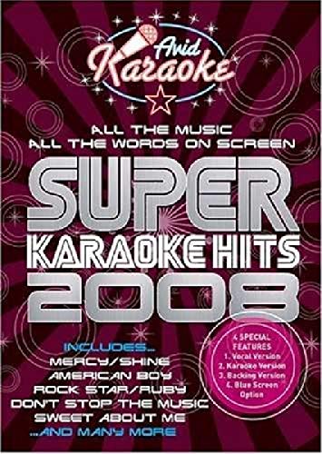 Super Karaoke Hits 2008 [DVD] [Interactive DVD] von AVID