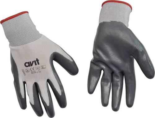 AVIT AV13072 Nitril Arbeitshandschuh Größe (Handschuhe): 9, L EN 397 1St. von AVIT