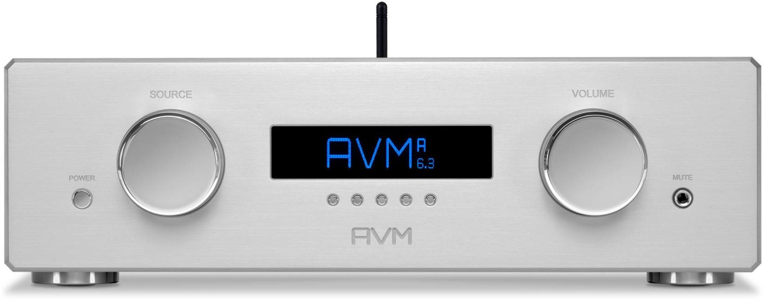 Ovation A6.3 Vollverstärker Stereo silber von AVM Audio