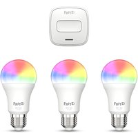 AVM FRITZ!DECT 500 LED-Lampe 3er-Set + AVM FRITZ!DECT 400 - Smart Home Steuerung von AVM FRITZ!