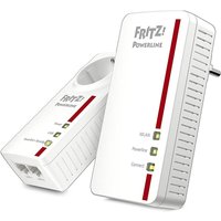 AVM FRITZ!Powerline 1260E Set - WLAN-Access Point - Weiß von AVM FRITZ!