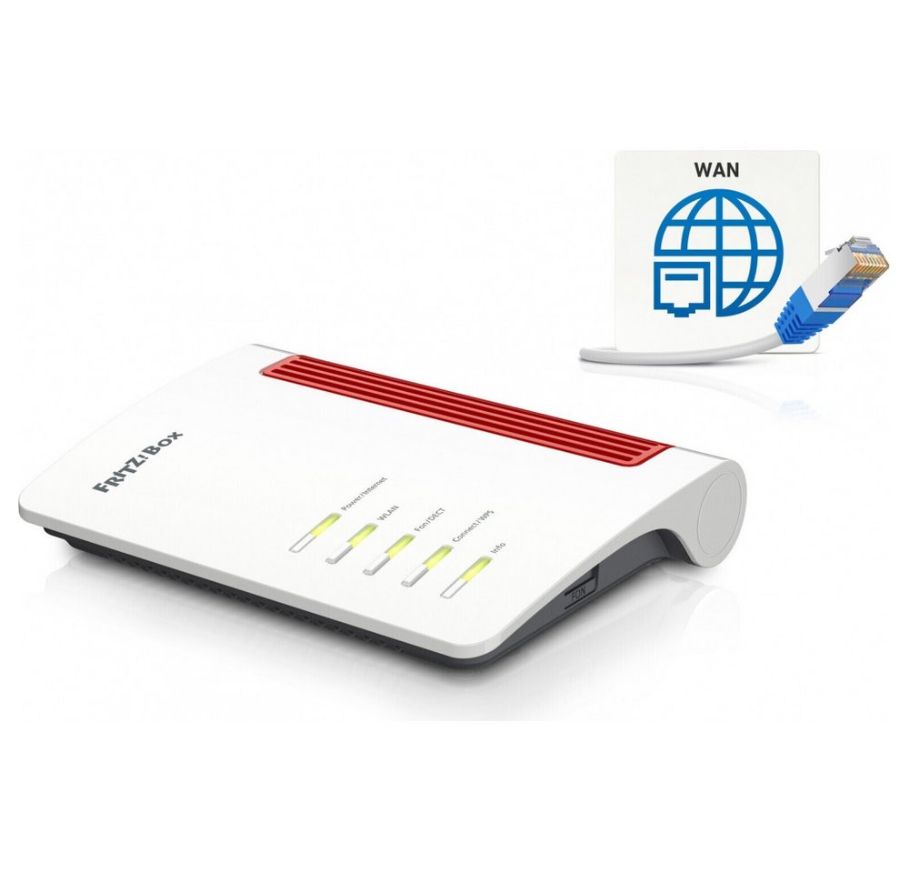 AVM AVM FRITZ!Box 4050 WLAN-Router für schnelles WLAN. WLAN-Router, WLAN-Router für Wi-Fi 6 von AVM