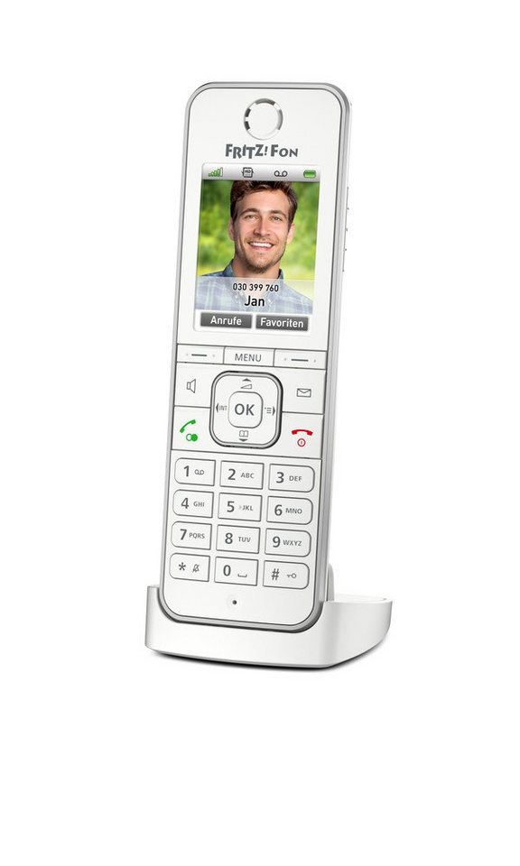 AVM AVM FRITZ!Fon C6 DECT-Telefon Anrufer-Identifikation Weiß Schnurloses DECT-Telefon von AVM