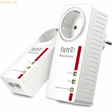 AVM AVM FRITZ!Powerline 1220 Set 1200 MBit 2er Kit (2x LAN) von AVM