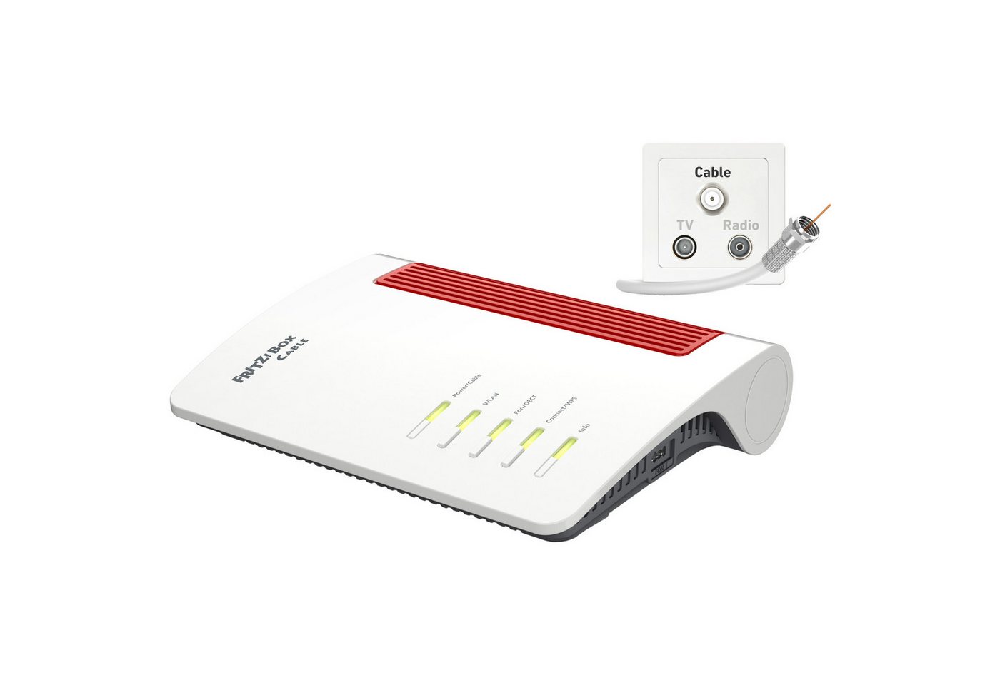 AVM AVM WLAN Router FRITZ!Box 6670 Cable WLAN-Router von AVM