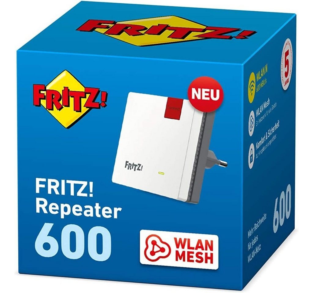 AVM FRITZ! 600 WLAN 600 MBit/s 2.4 GHz WLAN-Router AVM FRITZ! 600 WLAN 600 MBit/s 2.4 GHz WLAN-Router von AVM