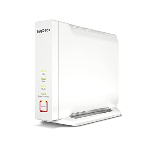 AVM FRITZ!Box 4060 (Wi-Fi 6 Mesh Router, bis zu 4.800 MBit/s (5 GHz) & 1.200 MBit/s (2,4 GHz), 3 x Gigabit-LAN, DECT-Basis, USB 3.0, deutschsprachige Version) von AVM