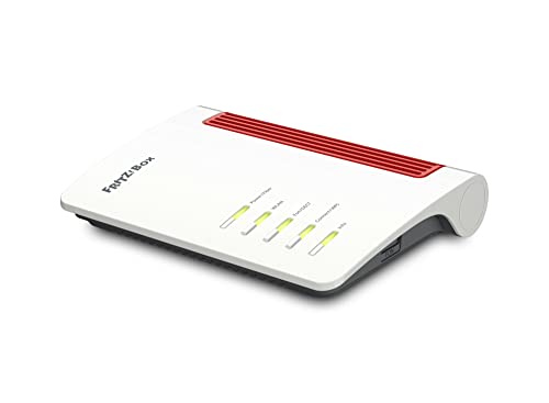 AVM FRITZ!Box 5530 Fiber (Glasfasermodem mit 2x2 Wi-Fi 6 (WLAN AX), bis zu 3 GBit/s, 2.5-Gigabit-LAN-Port, geeignet für Deutschland) (Generalüberholt) von AVM