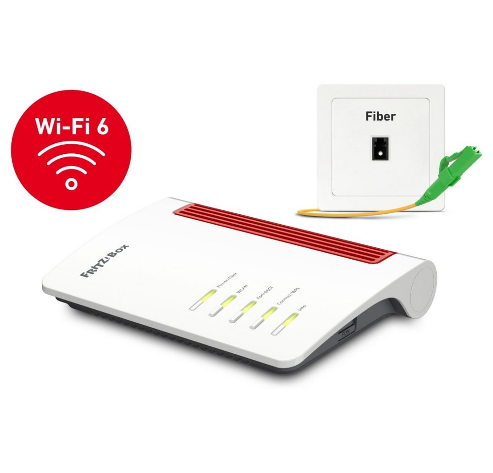 AVM FRITZ!Box 5530 Fiber WLAN-Router für schnelles Internet. WLAN-Router AVM FRITZ!Box 5530 Fiber WLAN-Router für schnelles Internet. WLAN-Router von AVM