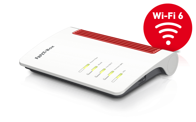 AVM FRITZ!Box 5530 Fiber - Wireless Router - GPON-Terminal / Stimmen-Karte - 3-Port-Switch - GigE, 2.5 GigE, GPON, XGS-PON, AON - 802.11a/b/g/n/ac/ax - Dual-Band - VoIP-Telefonadapter (DECT) von AVM