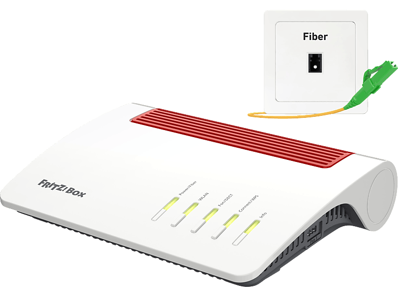 AVM FRITZ!Box 5590 Fiber, (Wi-Fi 6) WLAN Mesh Glasfaser Router 3600 Mbit/s AVM FRITZ!Box 5590 Fiber, (Wi-Fi 6) WLAN Mesh Glasfaser Router 3600 Mbit/s von AVM