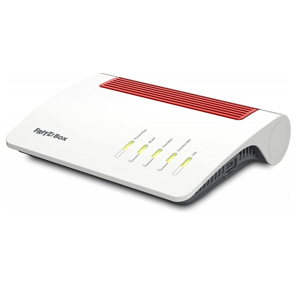 AVM FRITZ!Box 5590 Fiber - WLAN Router - weiß/rot WLAN-Router AVM FRITZ!Box 5590 Fiber - WLAN Router - weiß/rot WLAN-Router von AVM