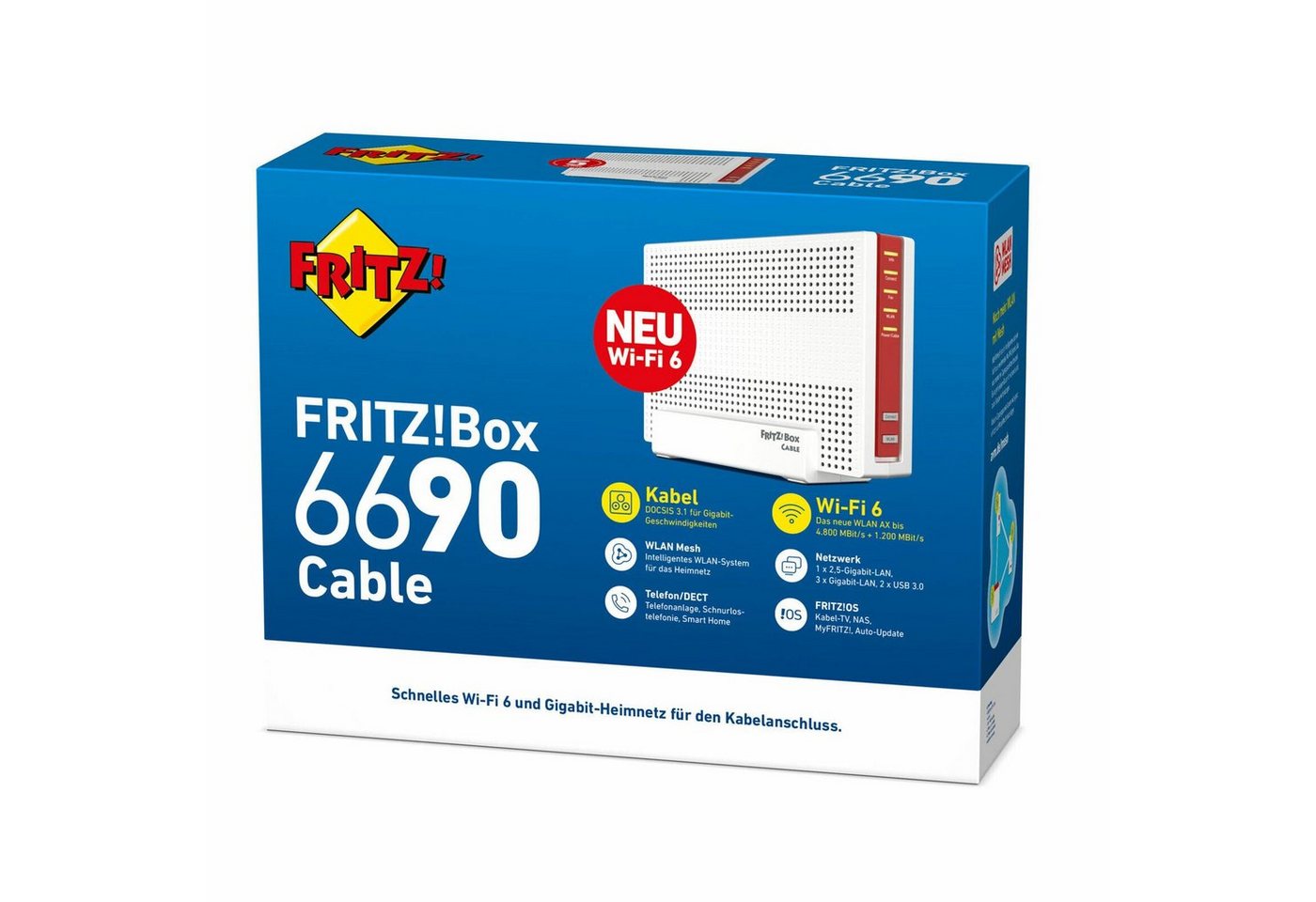 AVM FRITZ!Box 6690 Cable, Mesh Router, WLAN-Router von AVM