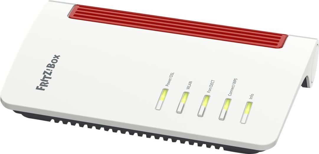 AVM FRITZ! Box 7530 WLAN AC+N Router (DSL/VDSL, 866 MBit/s (5GHz) & 400 MBit/s (2,4 GHz), bis zu 300 MBit/s mit VDSL-Supervectoring 35b, WLAN Mesh, DECT-Basis, Media Server, geeignet für Deutschland) (20002839) von AVM