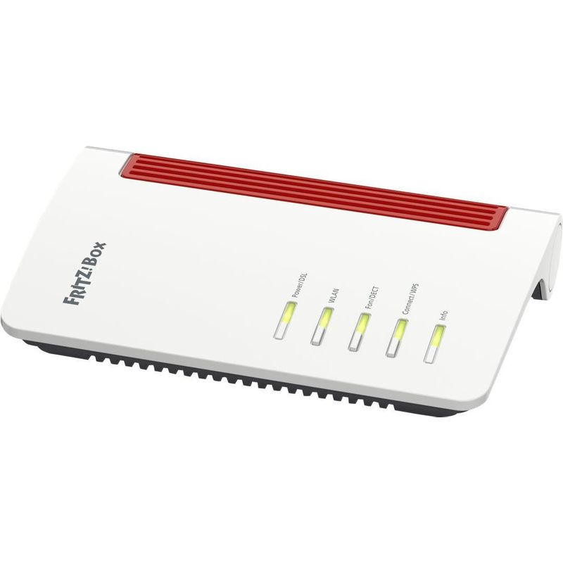AVM FRITZ! Box 7530 WLAN AC+N Router (DSL/VDSL, 866 MBit/s (5GHz) & 400 MBit/s (2,4 GHz), bis zu 300 MBit/s mit VDSL-Supervectoring 35b, WLAN Mesh, DECT-Basis, Media Server, geeignet für Deutschland) (20002839) - Sonderposten von AVM
