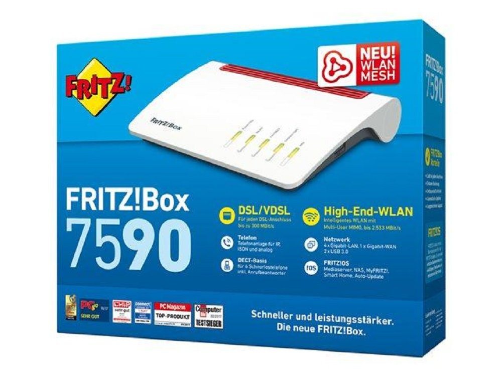 AVM FRITZ!Box 7590 - Wireless Router - DSL-Modem WLAN-Router von AVM