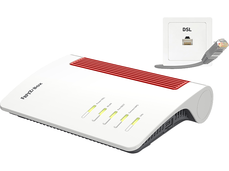 AVM FRITZ!Box 7690, (Wi-Fi 7) WLAN Mesh Router 7,136 Mbit/s von AVM