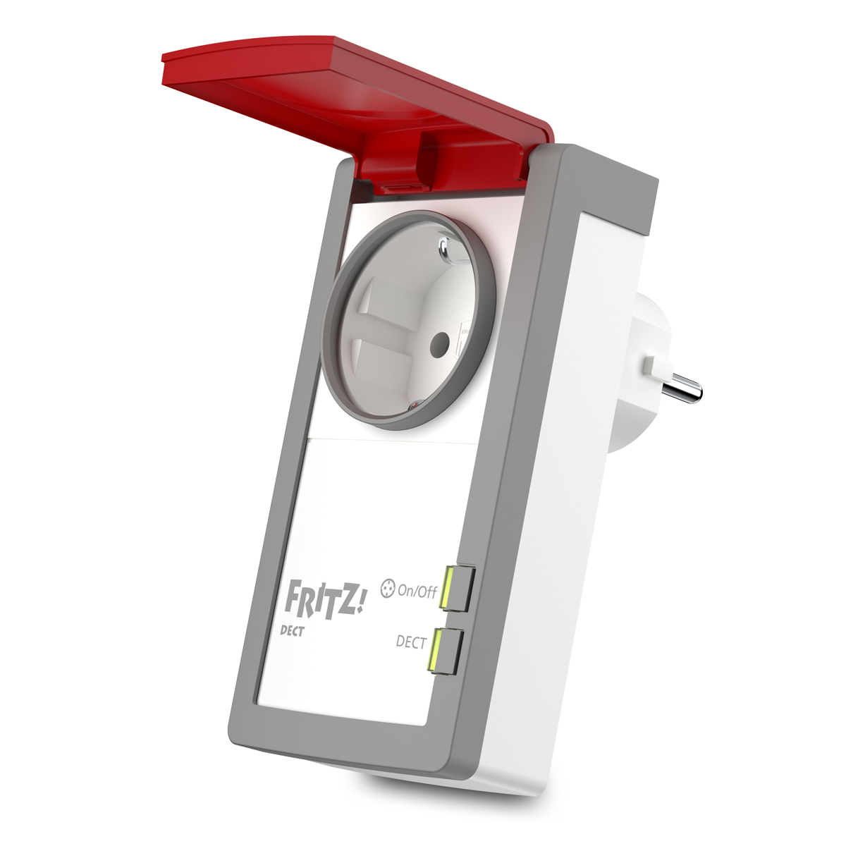 AVM FRITZ!DECT 210 Intelligente Steckdose [spritzwassergeschützt (IP44)] von AVM