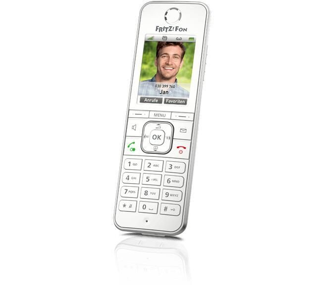 AVM FRITZ Fon C6 Schnurloses DECT Telefon weiß von AVM