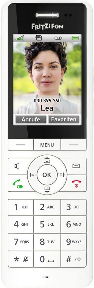 AVM FRITZ!Fon X6 DECT-Telefon (Mobilteile: 1) von AVM