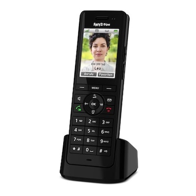 AVM FRITZ!Fon X6 schnurloses DECT Komforttelefon für FRITZ!Box schwarz von AVM