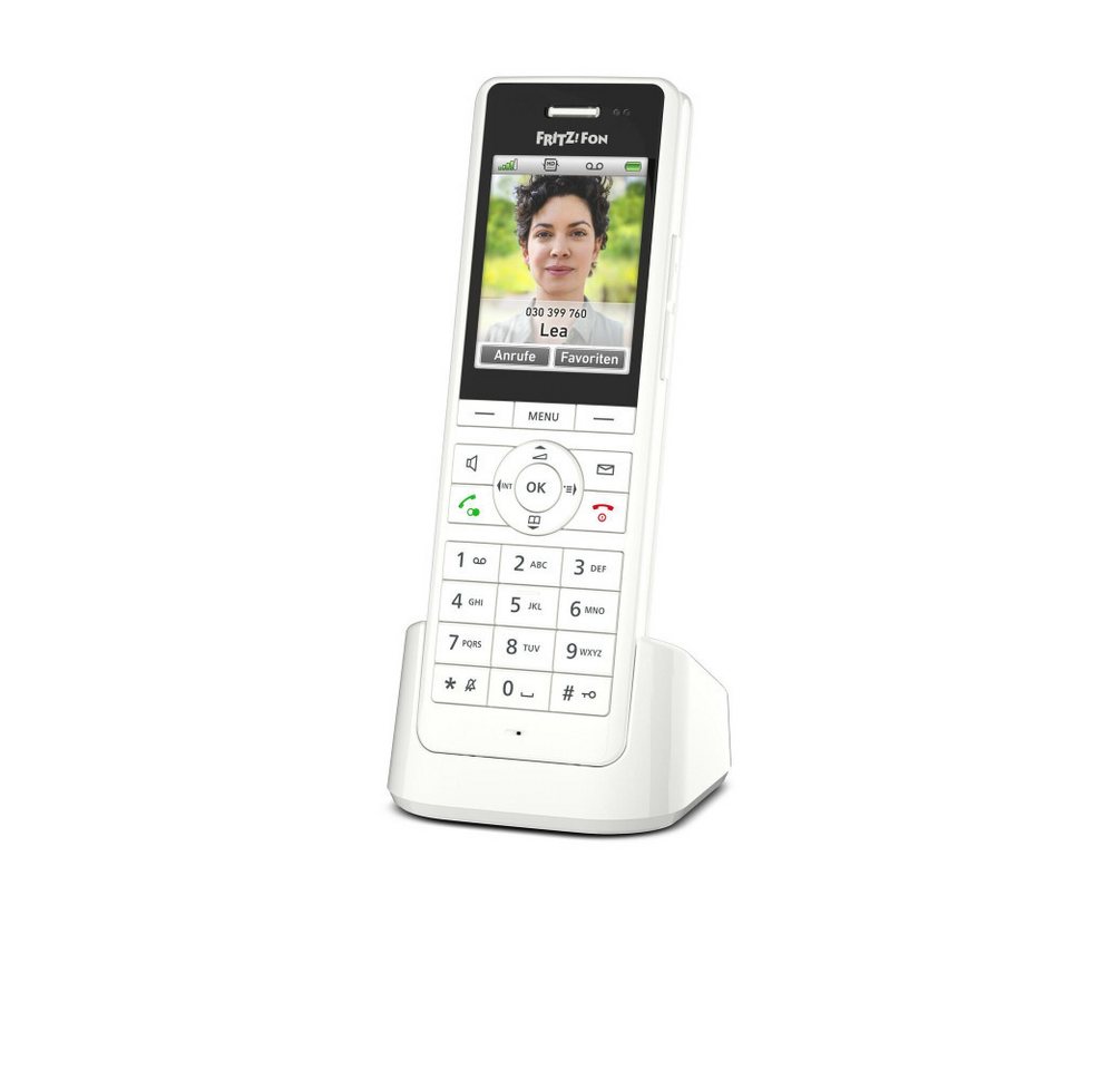 AVM FRITZ!Fon X6 weiß Schnurloses Telefon Schnurloses DECT-Telefon AVM FRITZ!Fon X6 weiß Schnurloses Telefon Schnurloses DECT-Telefon von AVM