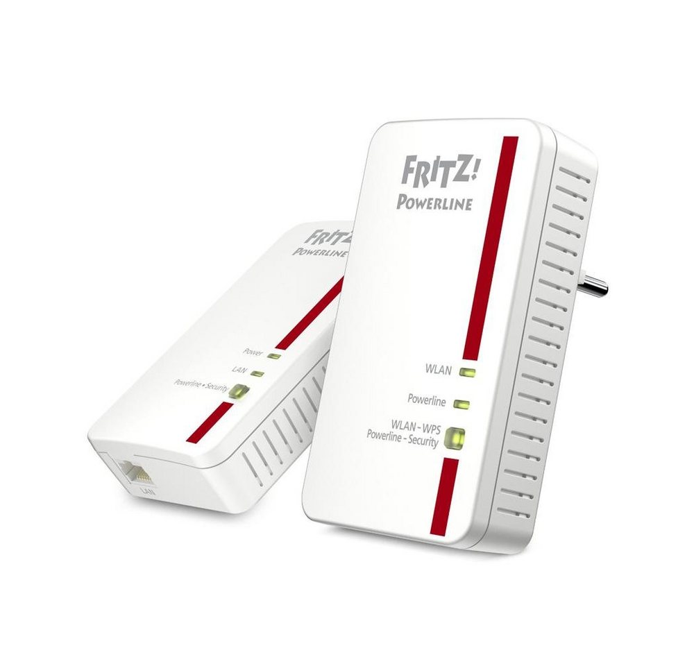 AVM FRITZ!Powerline 1240E WLAN Set WLAN-Router von AVM