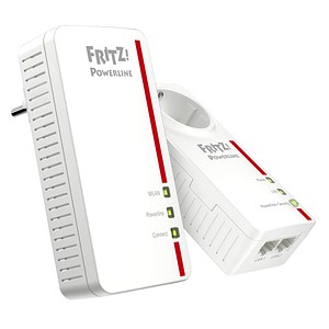 AVM FRITZ!Powerline 1260 WLAN Powerline-Adapter-Set von AVM