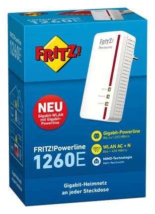 AVM FRITZ!Powerline 1260E WLAN Single von AVM