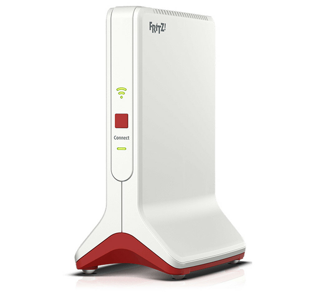 AVM FRITZ!Repeater 6000 WLAN-Router Ethernet Tri-Band (2,4 GHz / 5 GHz / 5 GHz) Rot, Weiß von AVM