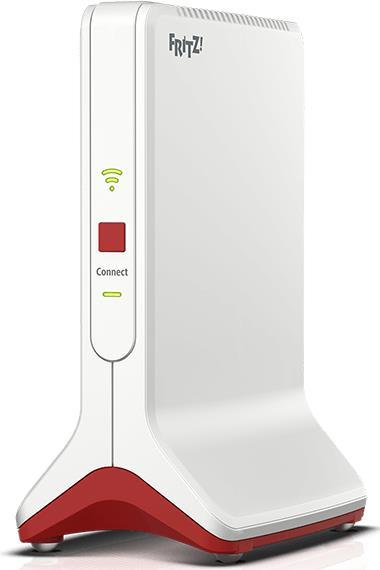 AVM FRITZ!Repeater 6000 WLAN-Router Ethernet Tri-Band (2,4 GHz / 5 GHz / 5 GHz) Rot - Weiß (20002908) von AVM