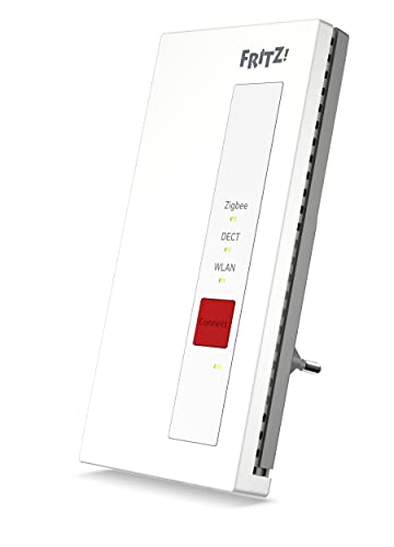 AVM FRITZ!Smart Gateway: Einfache Anbindung von Zigbee 3.0 und DECT-ULE LED-Lampen,Steuerung per FRITZ!App und FRITZ!Fon,Erweiterung der Geräteanzahl im Smart Home und stabile Verbindung über WLAN/LAN von AVM