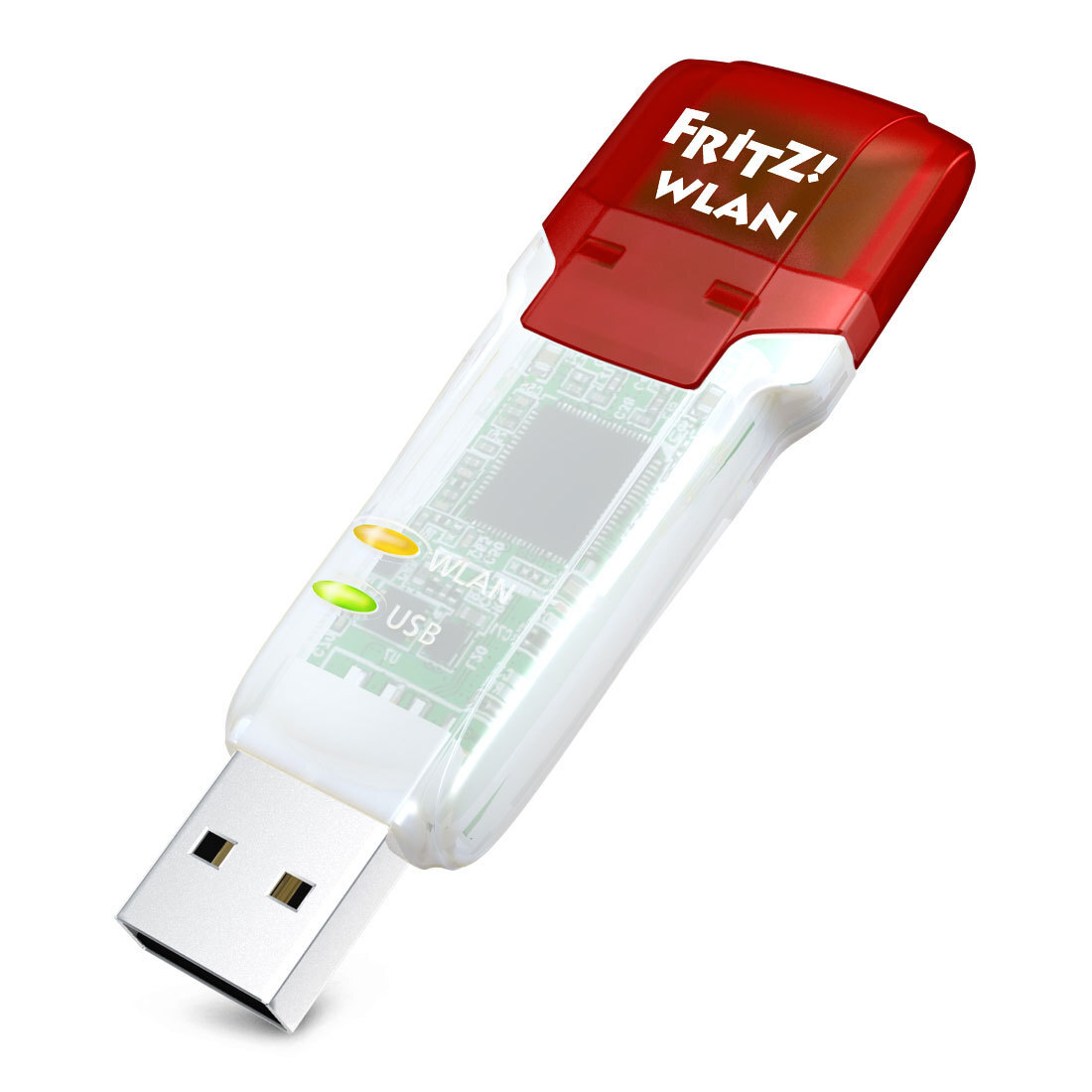 AVM FRITZ!WLAN Stick AC 860 866 MBit/s (5GHz), 300 MBit/s (WLAN N, 2,4GHz), WPA2 von AVM