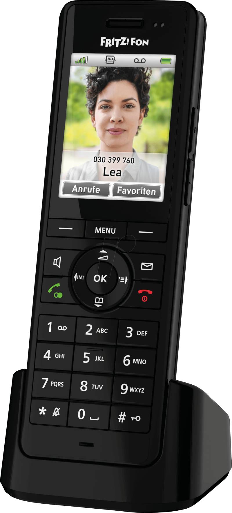 AVM FRITZFON X6B - FRITZ!Fon X6 Black - FRITZ!Box Komforttelefon von AVM