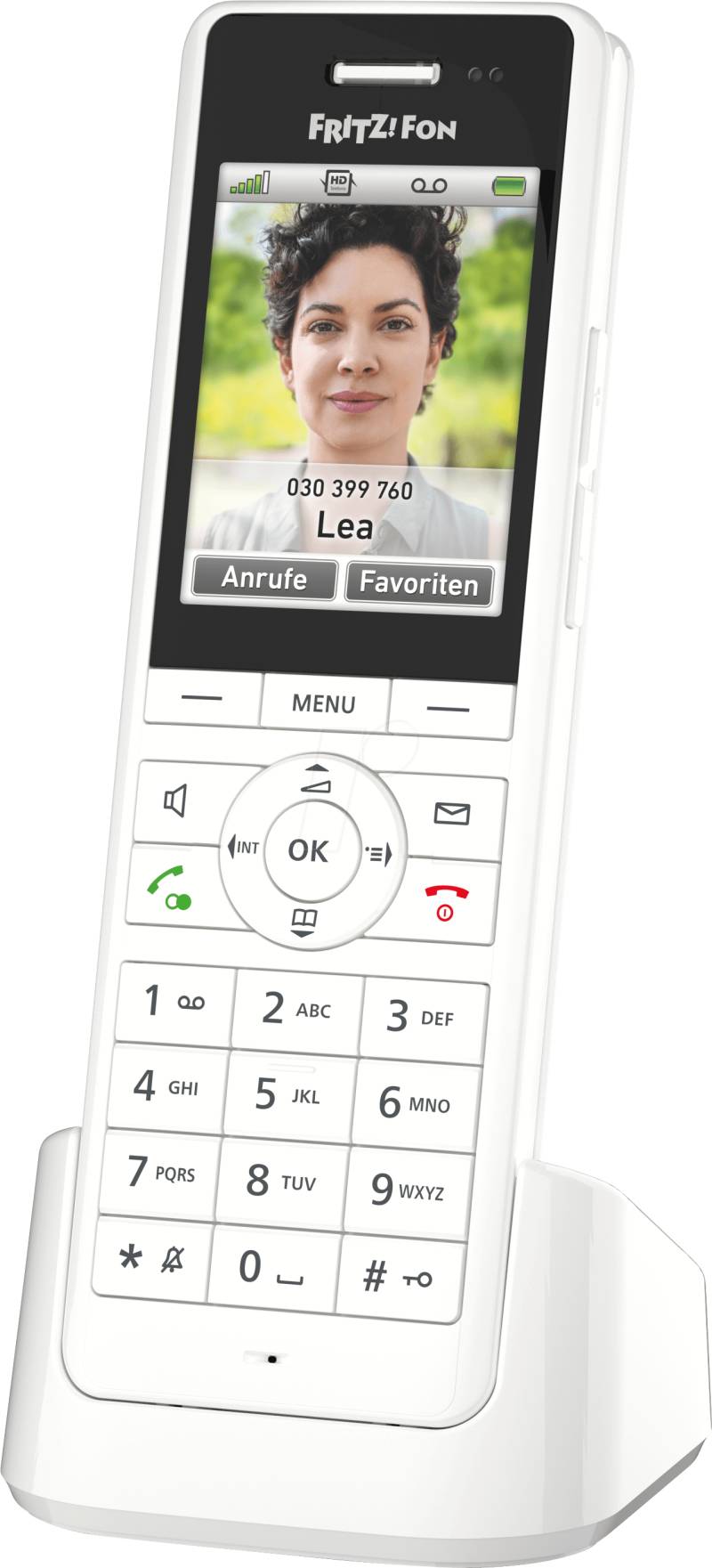 AVM FRITZFON X6W - FRITZ!Fon X6 Weiß - FRITZ!Box Komforttelefon von AVM