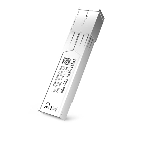 FRITZ!SFP XGS-PON (SFP+ Modul, bis zu 10 GBit/s für maximale Geschwindigkeiten über Glasfaser, für den Einsatz mit FRITZ!Box 5530 Fiber und FRITZ!Box 5590 Fiber geeignet) von AVM