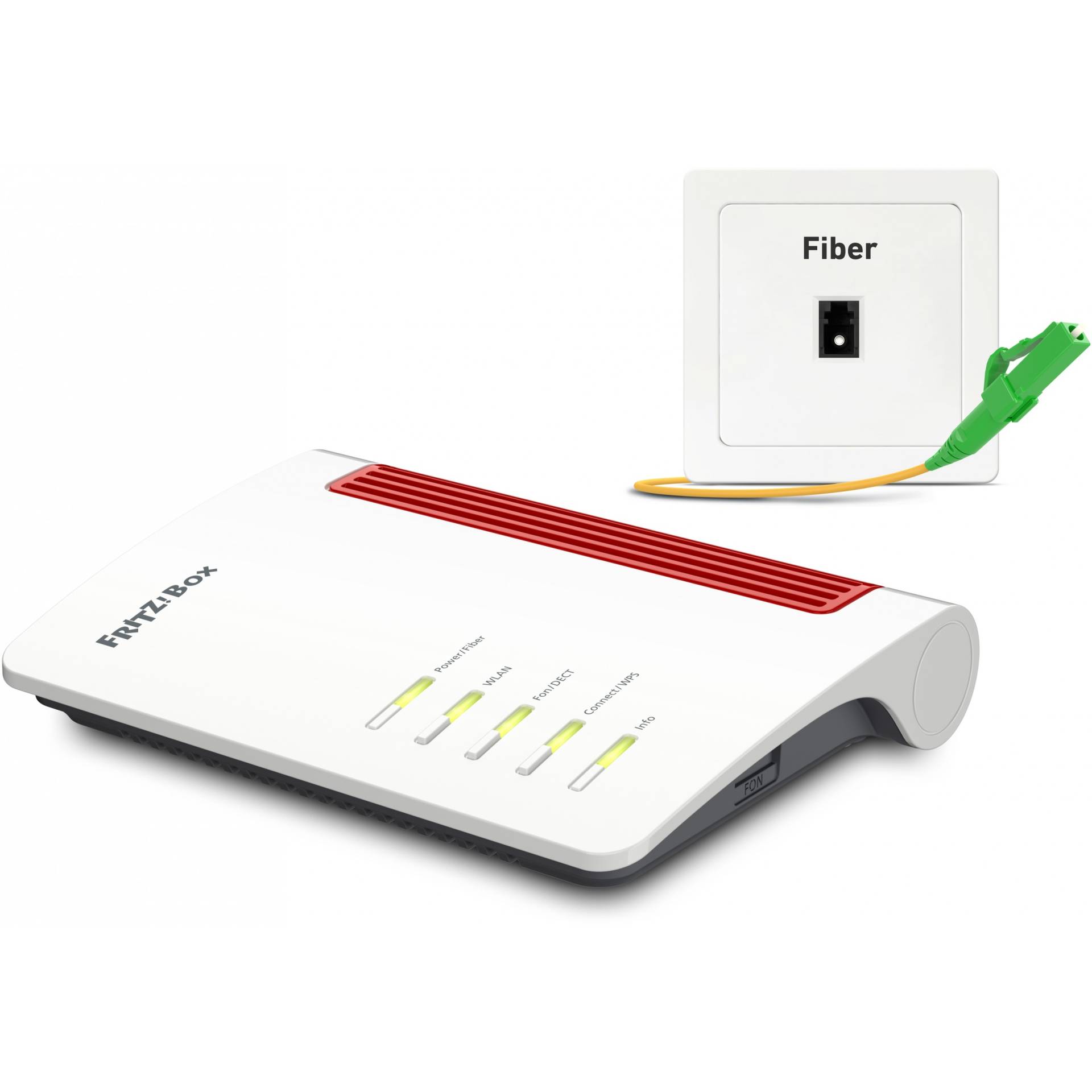 AVM Fritz! Box 5530 Fiber WLAN Router VoIP - Router - Wifi-6 AVM Fritz! Box 5530 Fiber WLAN Router VoIP - Router - Wifi-6 von AVM