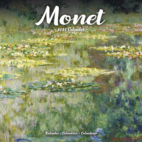 Claude Monet 2025 – 16-Monatskalender: Original Avonside-Kalender [Mehrsprachig] [Kalender] (Wall-Kalender) von AVONSIDE