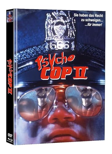 Psycho Cop 2 - Mediabook - Cover C - Super Spooky Stories - Limited-Edition auf 111 Stück (Blu-ray) (+ DVD) von AVV