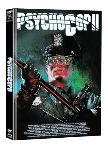 Psycho Cop 2 - Mediabook - Cover D - Super Spooky Stories - Limited-Edition auf 111 Stück (Blu-ray) (+ DVD) von AVV