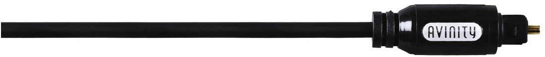 Audio-Lichtleiter-Kabel (3,0m) schwarz von AVinity