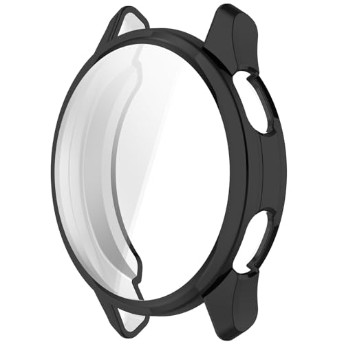 AWADUO Kompatibel mit Garmin Approach S50 TPU-Schutzhülle, Smartwatch-Schutzhülle, weich und langlebig, für Mann und Frau (schwarz) von AWADUO
