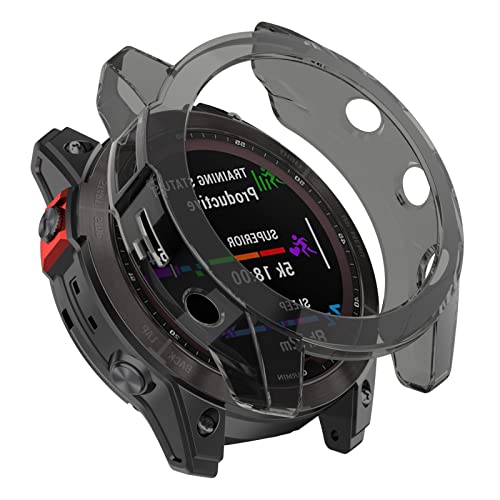 AWADUO Kompatibel mit Garmin Epix Gen 2 Schutzhülle, Smartwatch TPU Schutzhülle Cover Shell für Garmin Epix Gen2 Smartwatch Zubehör von AWADUO