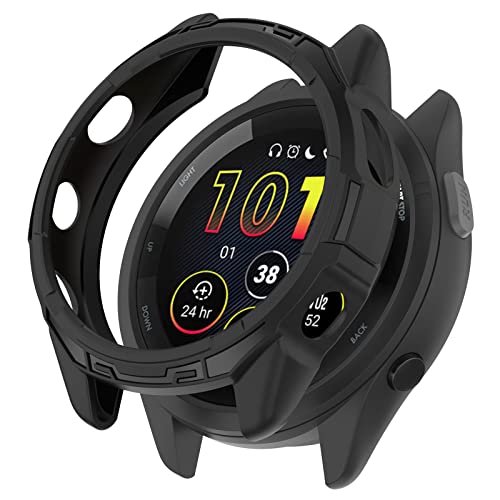 AWADUO Kompatibel mit Garmin Forerunner 265 Schutzhülle, Smartwatch PC Schutzhülle Soft Shell Smartwatch Zubehör von AWADUO