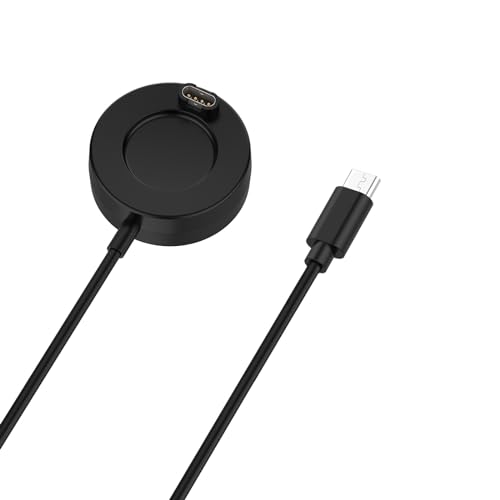 AWADUO Kompatibel mit Garmin Vivoactive 6/Fenix 5/Forerunner 265/265S/965 Ersatz USB A Ladekabel Ladekabel Dock Smart Watch Zubehör (1m/3.3ft) von AWADUO
