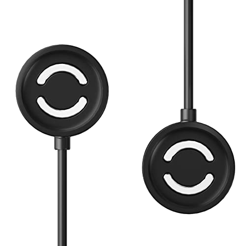 AWADUO Ladestation kompatibel mit Suunto 9 Peak, magnetisches tragbares Netzteil Ladepad inklusive USB-Ladekabel (Schwarz, 1 m) von AWADUO