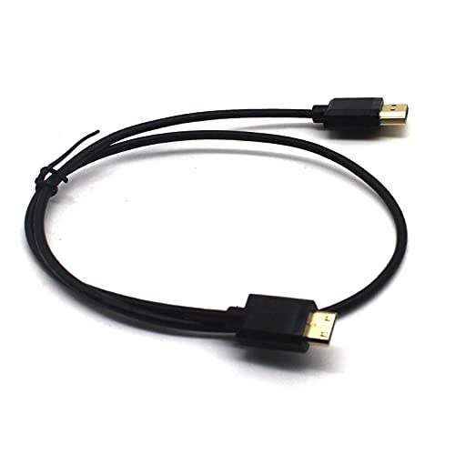 AWADUO Standard HDMI 2.0 auf Mini HDMI Kabel, Kabel HDMI Stecker auf Mini HDMI Kabel 4K*2K@60Hz, Unterstützt Kamera/Tablet/NUC Kit (0.6M,OD3.2) von AWADUO