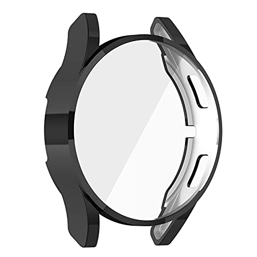 AWADUO für Samsung Galaxy Watch 4 44mm All-Inclusive Schutzhülle Cover, Smartwatch TPU Transparente Schutzhülle Hülle Hülle für Samsung Galaxy Watch 4 44mm von AWADUO