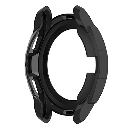 AWADUO für Samsung Galaxy Watch 4 Classic 46mm Schutzhülle, Smartwatch Schutzhülle Hülle für Samsung Galaxy Watch 4 Classic 46mm Schwarze Schutzhülle von AWADUO